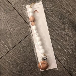 Silicone Bead Pacifier Clip